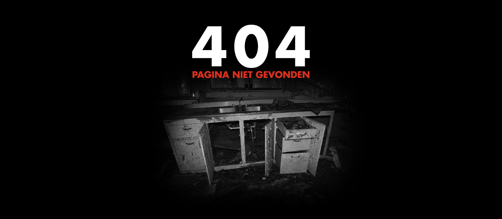 404 - Pagina niet gevonden